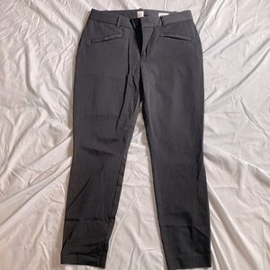 Dark grey gap pants.